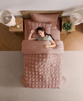 Luxury Soft Seersucker Design 5-Pc. Comforter Set, Twin/Twin XL