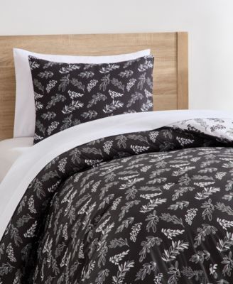 Luxury Soft Botanical Design 5-Pc. Comforter Set, Twin