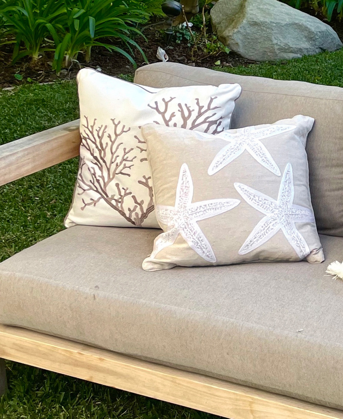 Levtex Starfish Decorative Pillow, 18" x 18"