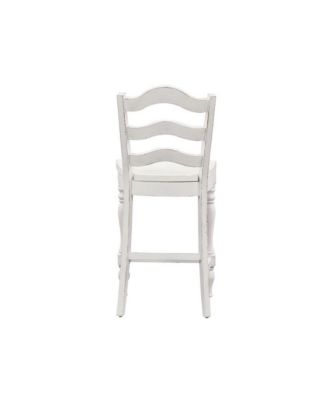 Magnolia Manor Ladder Back Counter Chair