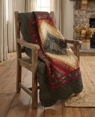 Posted Stamp Throw, 50" x 60"