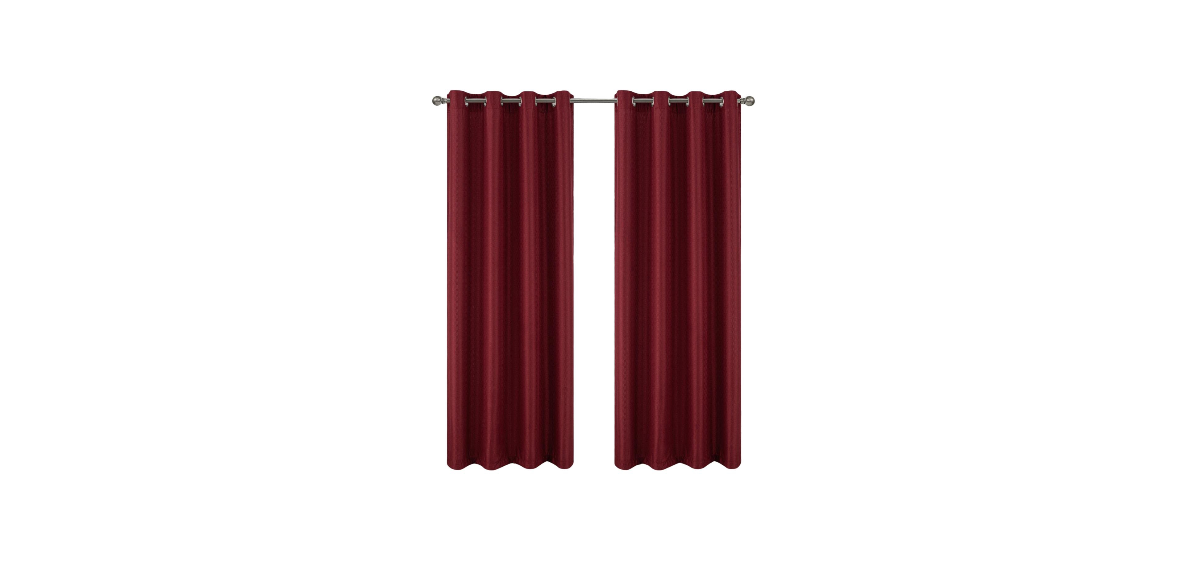Rt Designers Collection Polyester 140 Gsm Sedona Jacquard Grommet Curtain Panel