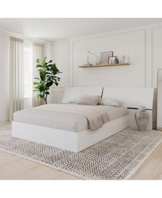 Panoramic Headboard, Queen, White