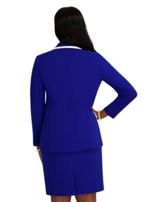 Women's Double-Breasted Collared Jacket