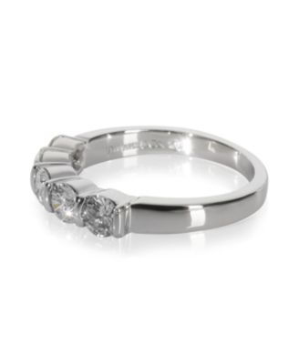 Tiffany & Co.  Platinum Diamond Band