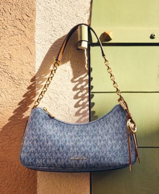 Michael Kors Nolita Chain Small Top Zip Slim Shoulder Pochette Bag