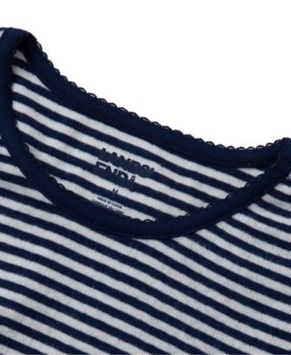 Girls Short Sleeve Pointelle Knit Tee