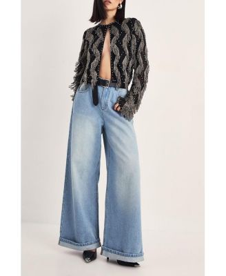 Women's Loop Tassel Embellished Jacket