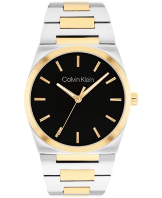 Men's CK Empower Two Tone Stainless Steel Bracelet Watch, 40mm