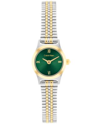 Women's CK Contemporary Two Tone Stainless Steel Bracelet Watch, 18mm