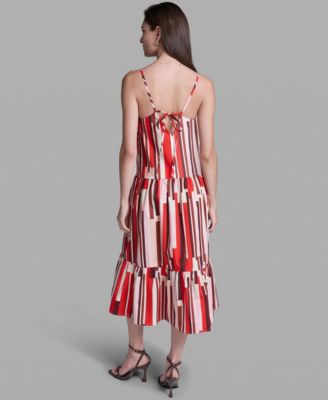 Women's Sleeveless Midi Dress