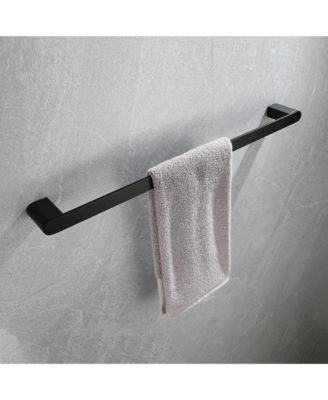5- Piece Bathroom Accessories Set, Stainless Steel Bathroom Hardware Set, Bath Towel Bar, Towel Hooks and Towel Racks