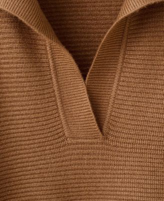 Women's V-Neck Knit Sweater