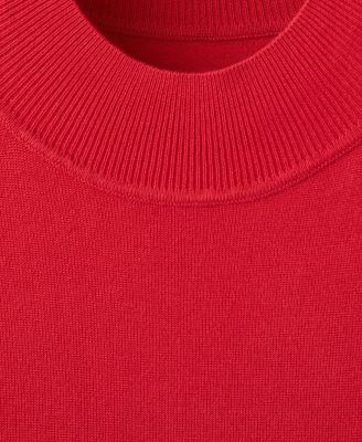 Women's Perkins-Neck Knitted Dress