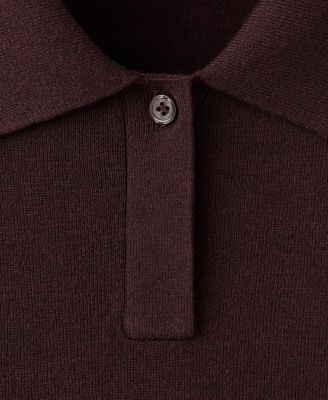 Women's Knitted Polo-Neck Sweater