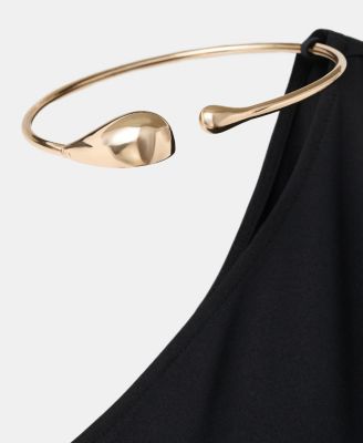 Women's Puffed Sleeve Collared Dress