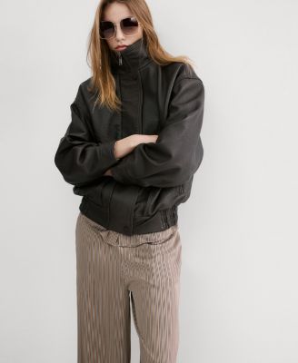 Women's Satin Striped Pants