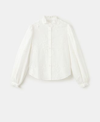 Women's Floral Embroidery Blouse