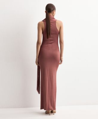 Women's Knit Shawl Dress