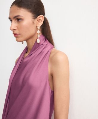 Women's Scarf Neck Top