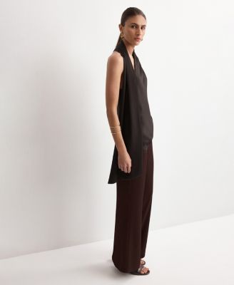 Women's Scarf Neck Top