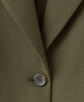 Women's Double-Breasted Suit Blazer