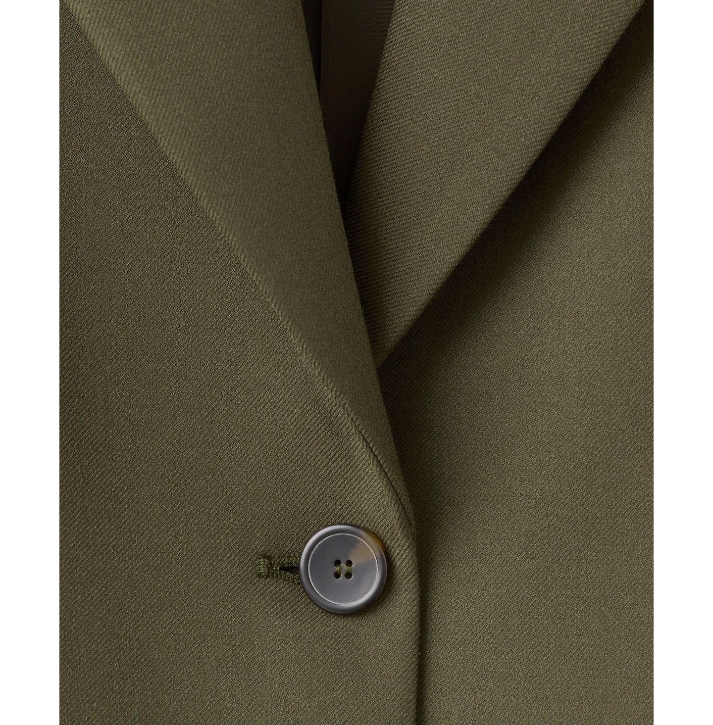 Женский пиджак MANGO Double-Breasted Suit Blazer, цвет: Хаки — фото 2