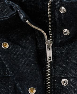 Women's Pockets Oversized Denim Barn Parka