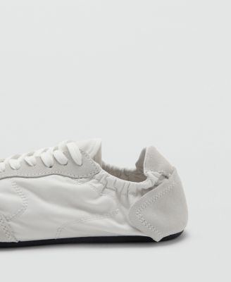 Women's Lace-Up Leather Sneakers