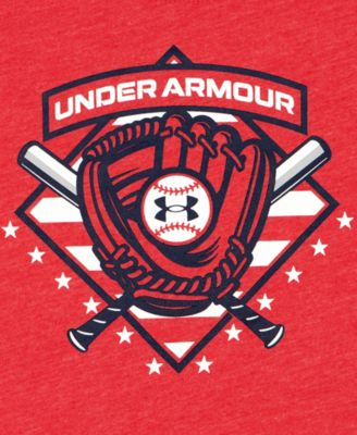 Boys' Toddler 2T-4T Baseball T-Shirt and Shorts, 2-Piece Set