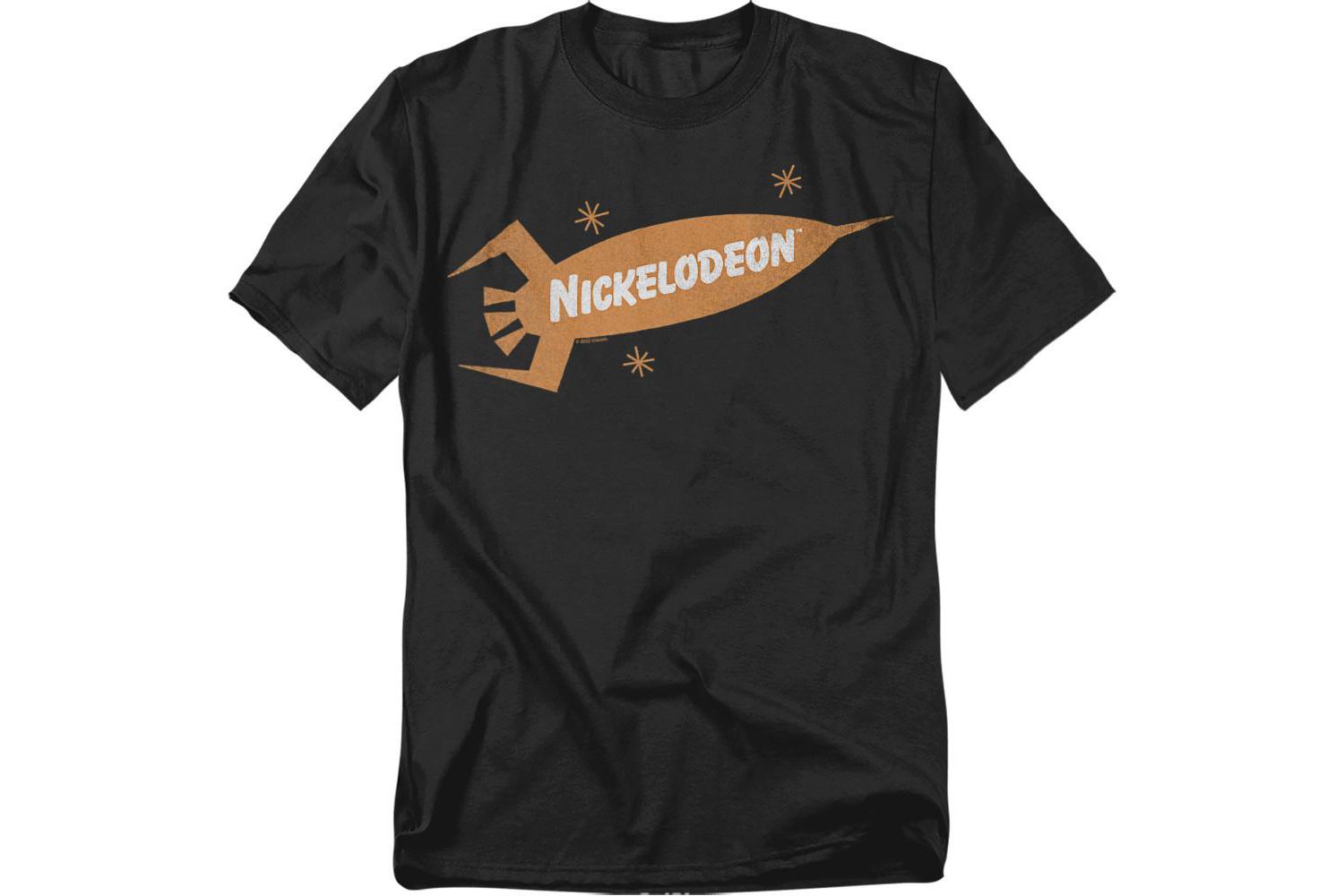 Men's Nickelodeon Brand Nick Retro Rocket Logo T-Shirt