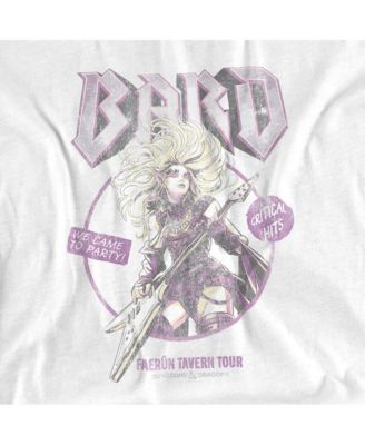 Big & Tall Dungeons And Dragons Bard Glam Rock Tour T-Shirt