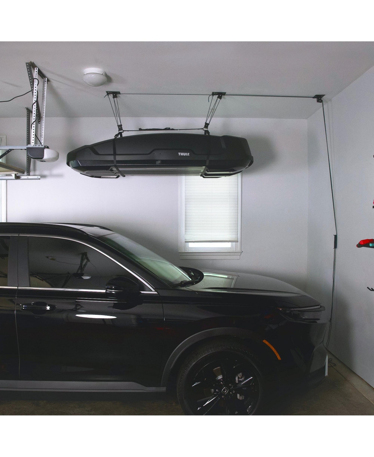 StoreYour MaxAssist Cargo Box Hoist | Holds up to 150 lbs | Up to 18' Lift