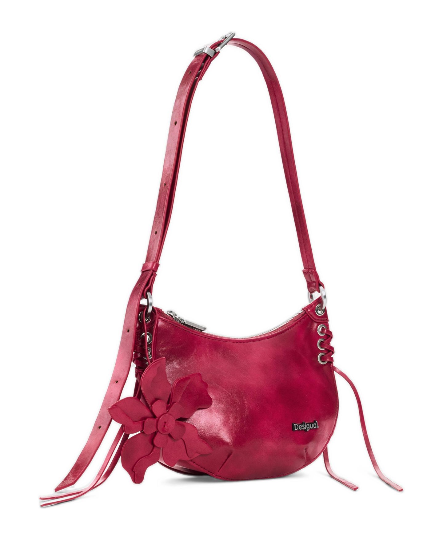 Кошелёк Desigual Crossbody wallet flower, цвет: Красный — фото 5