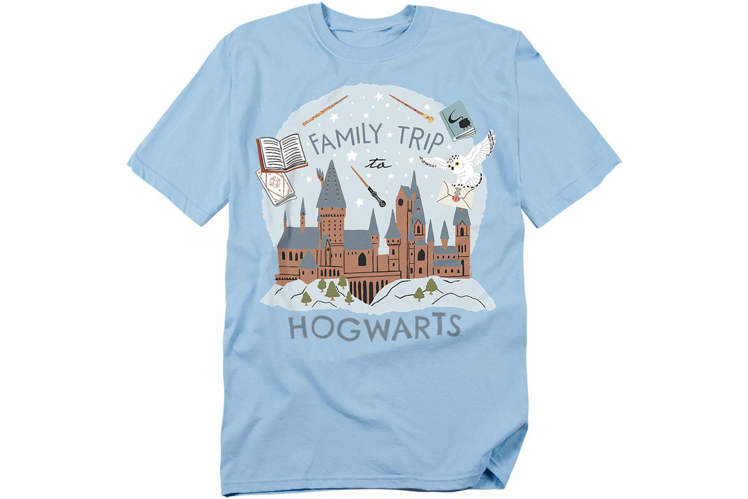 Men's Family Trip to Hogwarts T-Shirt