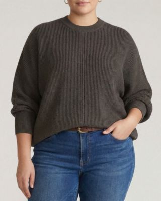Plus Size Better-Than-Wool Dolman Sweater