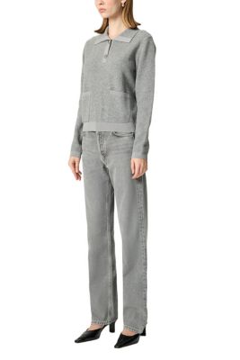 Women's Polo Knit Sweater