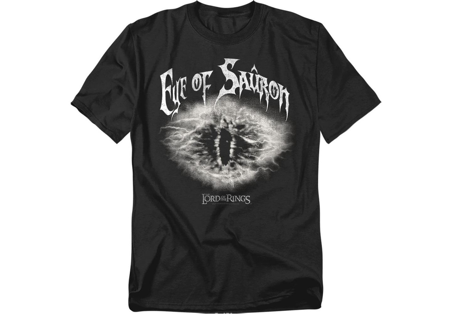 Мужская футболка Lord Of The Rings The Eye Of Sauron, цвет: Чёрный — фото 1