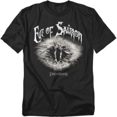 Мужская футболка Lord Of The Rings The Eye Of Sauron, цвет: Чёрный