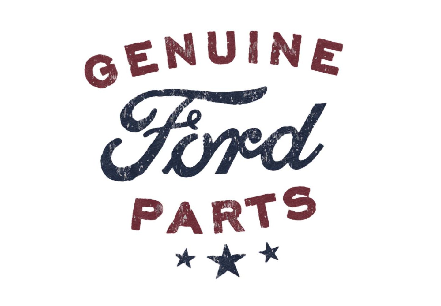 Мужская футболка Mustang Ford Genuine Parts, цвет: Меланжевый — фото 3