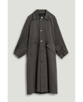 Women's Single-Breasted Trench Coat