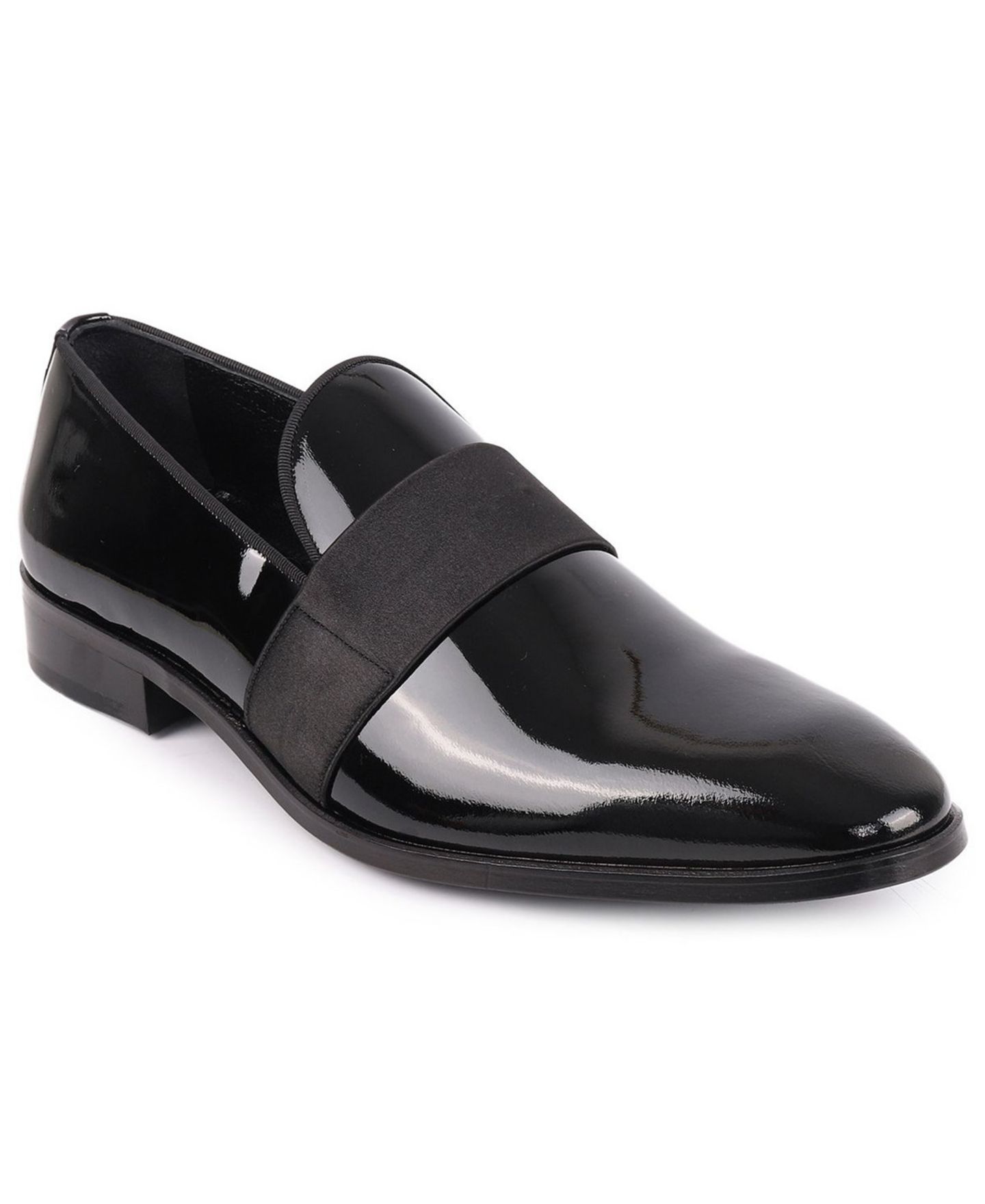 Мужские туфли VELLAPAIS Kress Slip-On, цвет: Чёрный — фото 1