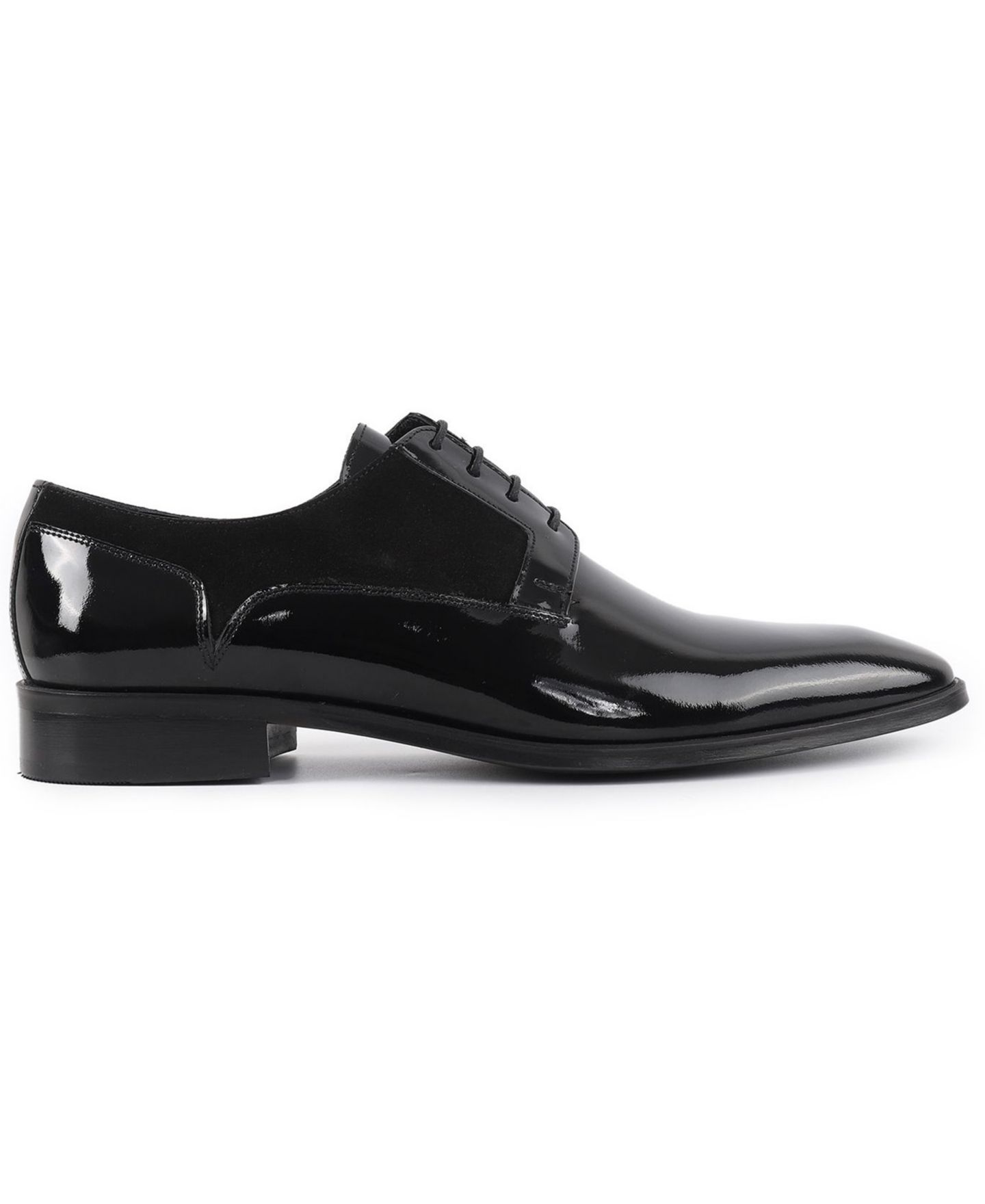 Мужские туфли VELLAPAIS Lace-Up Oxford, цвет: Чёрный — фото 2