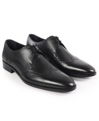 Men's Wingtip Lace-Up Dress Shoes