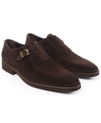 Men's Monk Strap Slip-On Dress Shoes