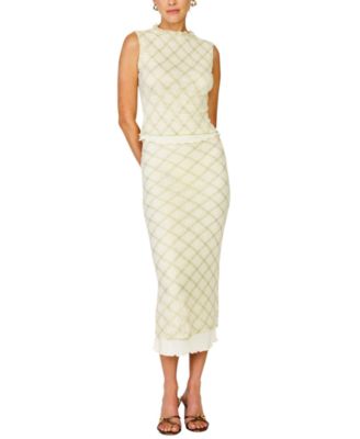 Women's Norelle Mock Neck Sleeveless Top