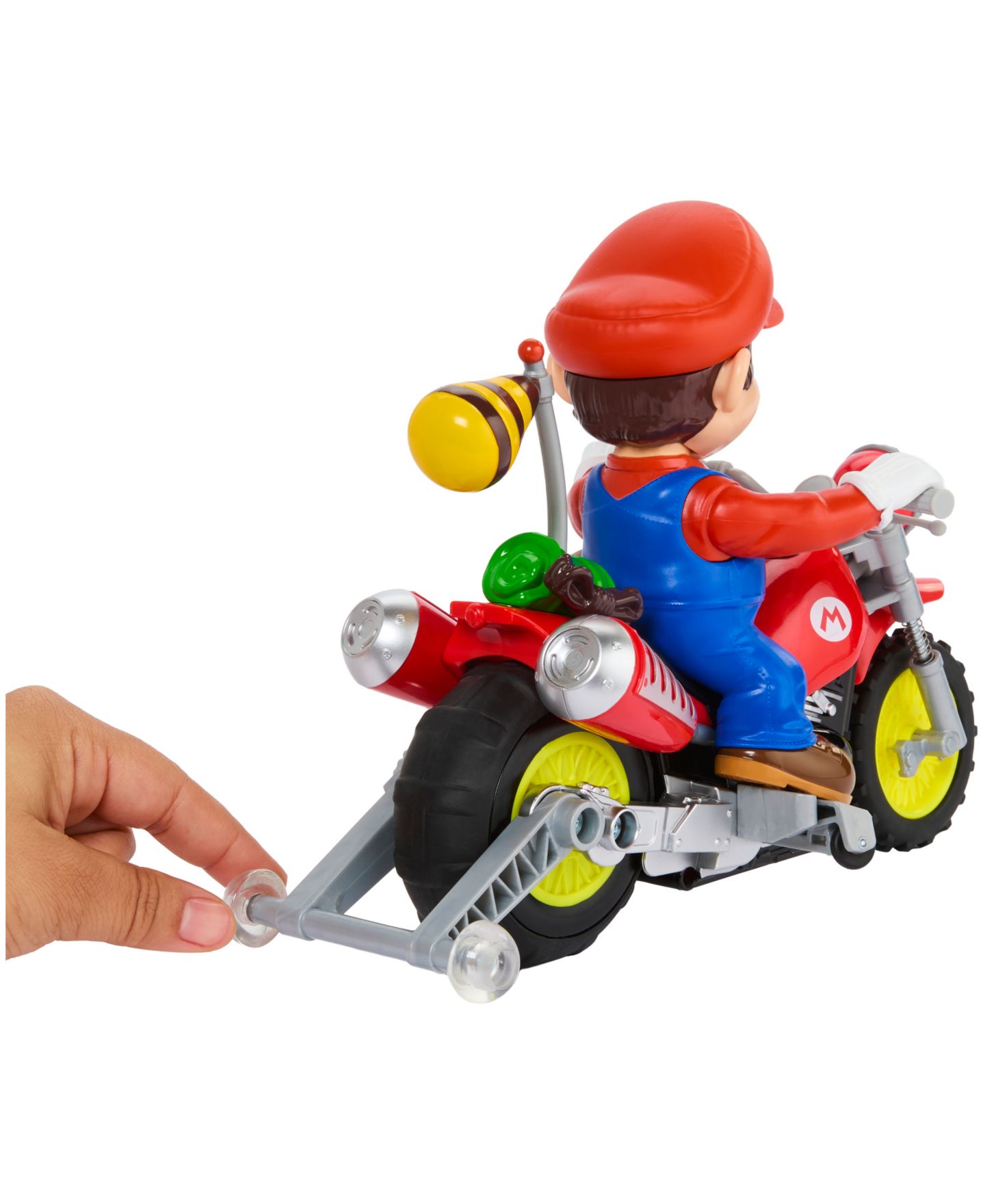 Детская игрушка Hot Wheels Mario Wheelie Motocross Remote-Controlled RC Vehicle — фото 6