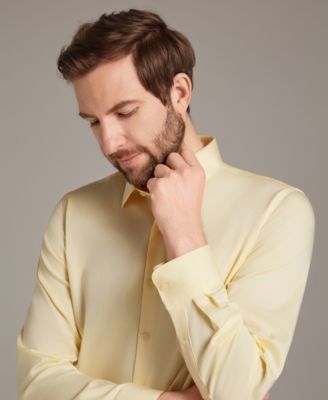 Men's Diamond Dobby Slim Fit Dress Shirt