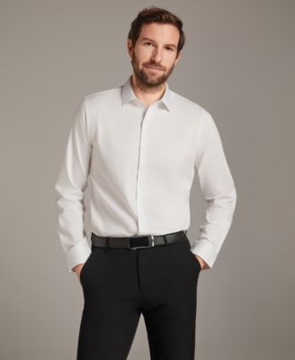 Men's Sateen Slim-Fit Dress Shirt