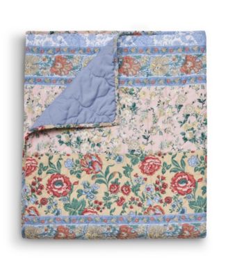 Kressida Reversible Cotton Blend Throw, 50" x 60"